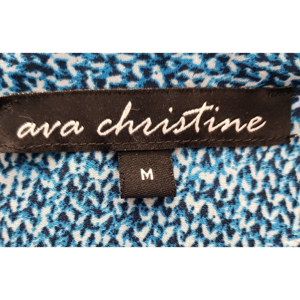 Ava Christine Womans blouse Size Medium - Picture 4 of 5